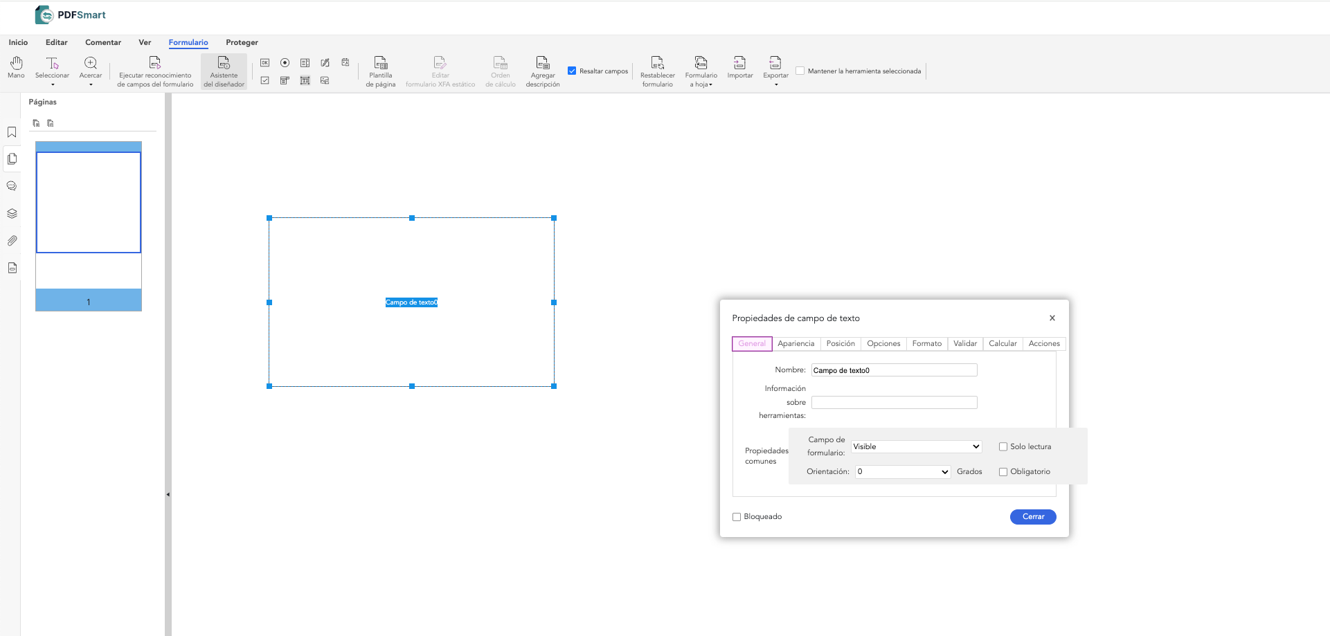 Crear un formulario PDF con PDFSmart: el tutorial detallado | PDFSmart
