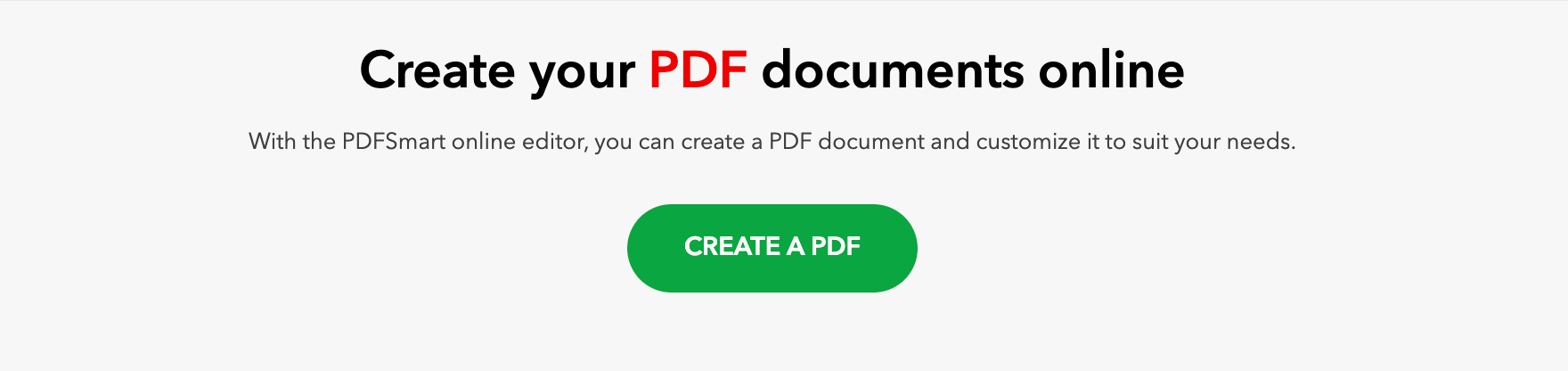 How to create a PDF easily with PDFSmart? | PDFSmart