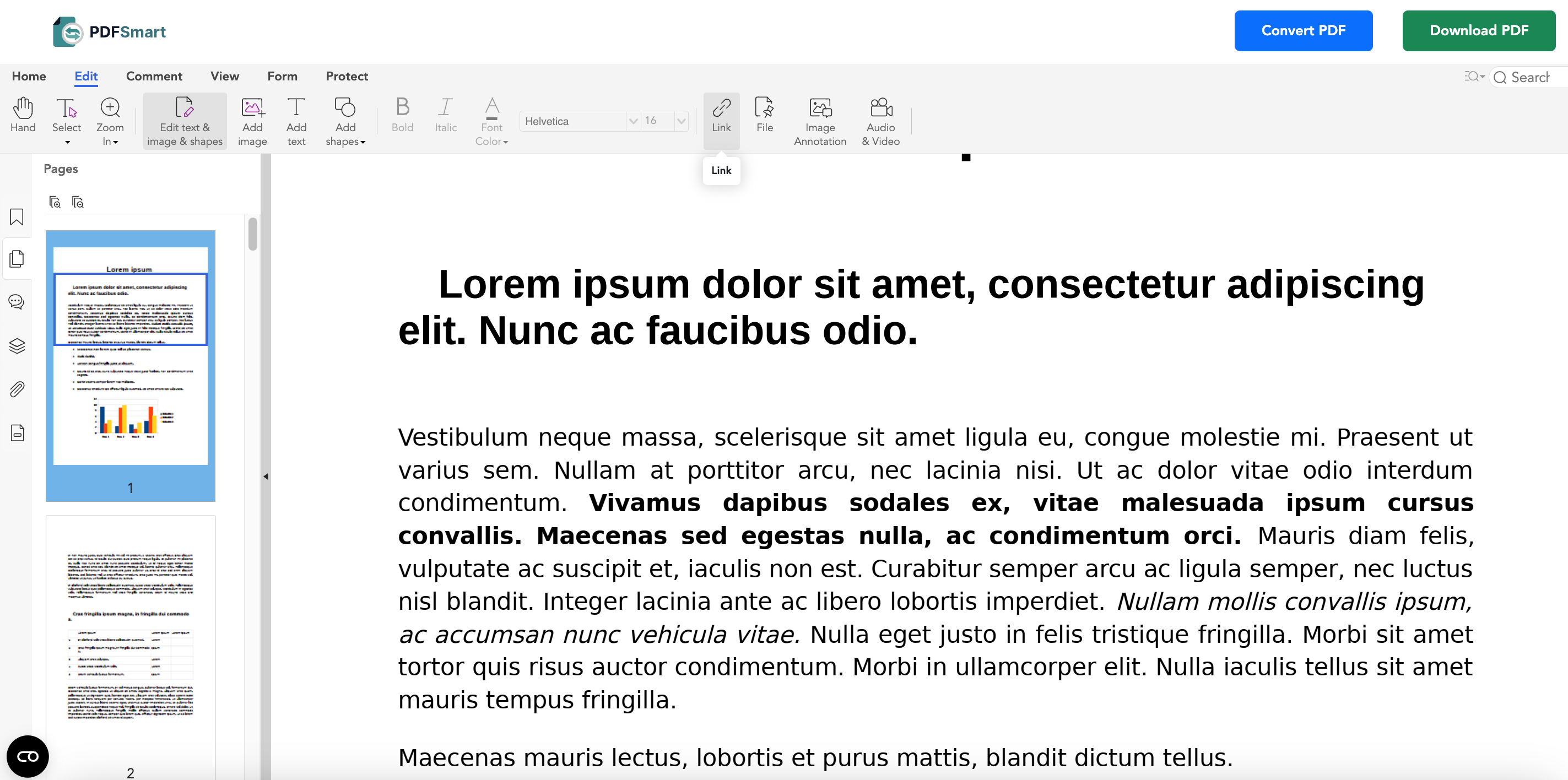 How to edit a PDF online easily with PDFSmart? | PDFSmart