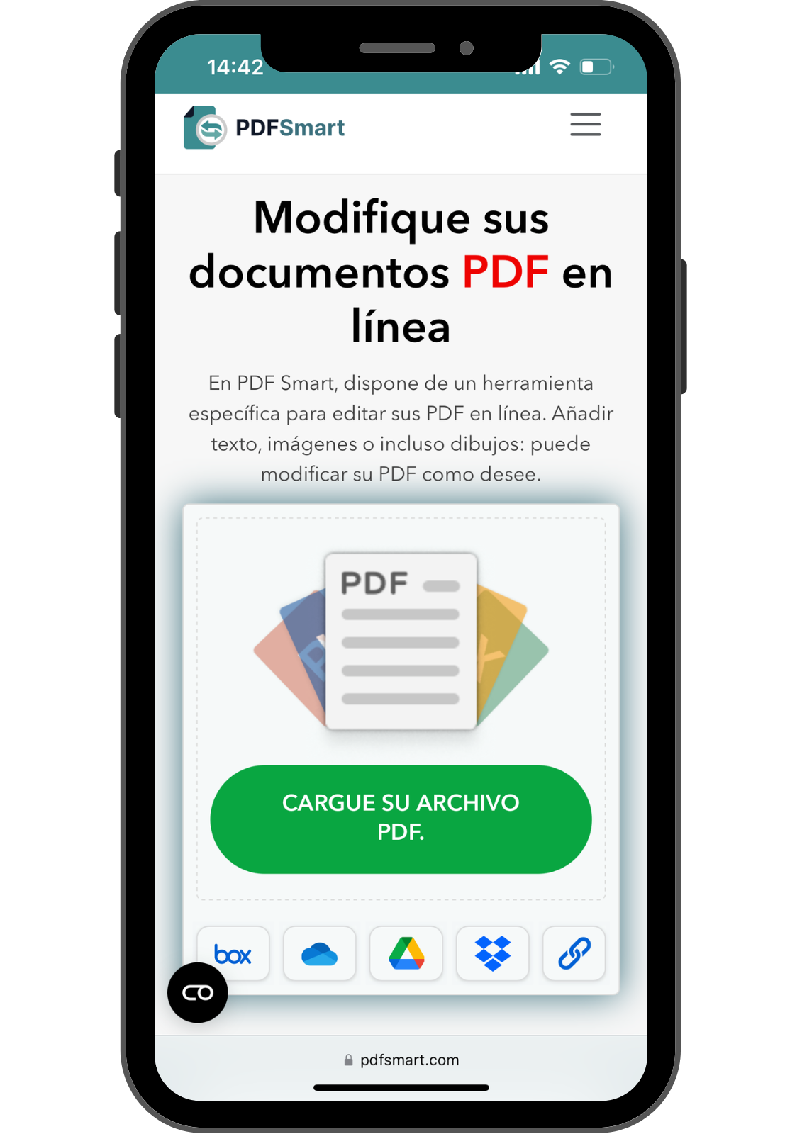 Modifique sus PDF smartphone