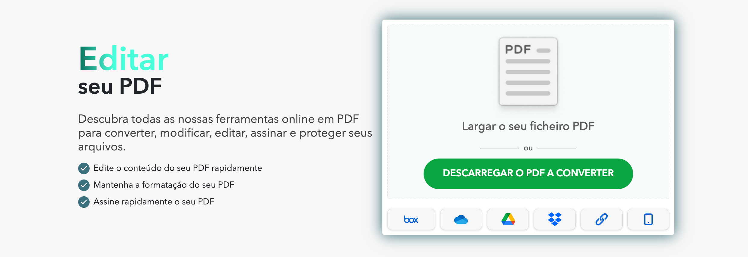 Anotar um PDF