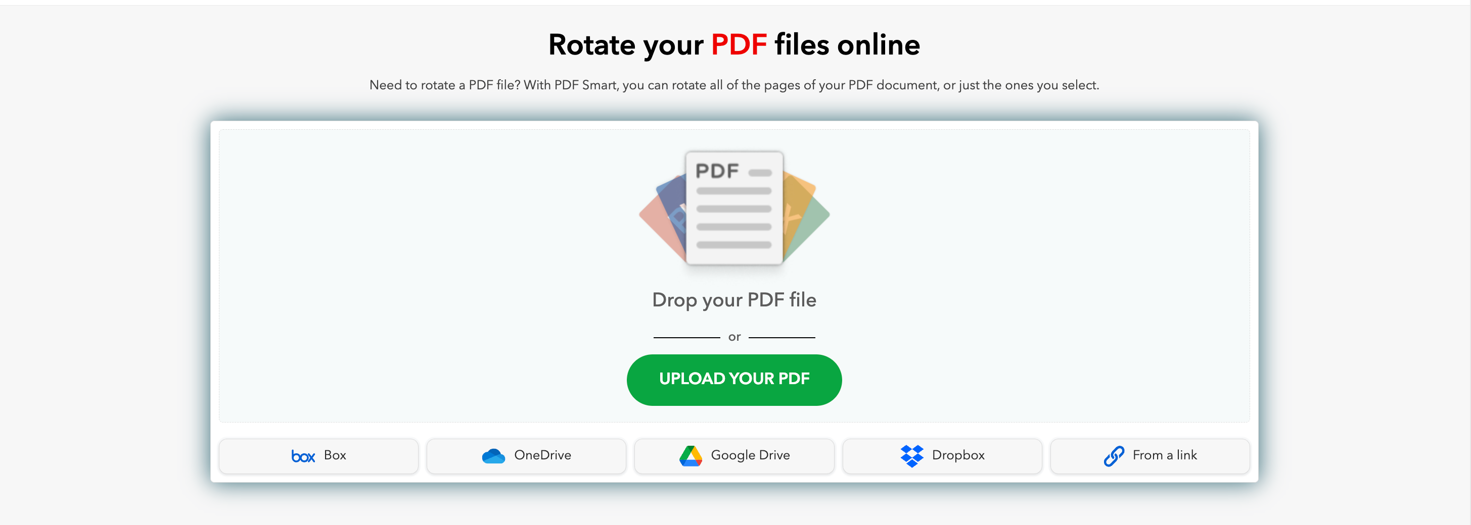 How to easily rotate PDF pages? | PDFSmart