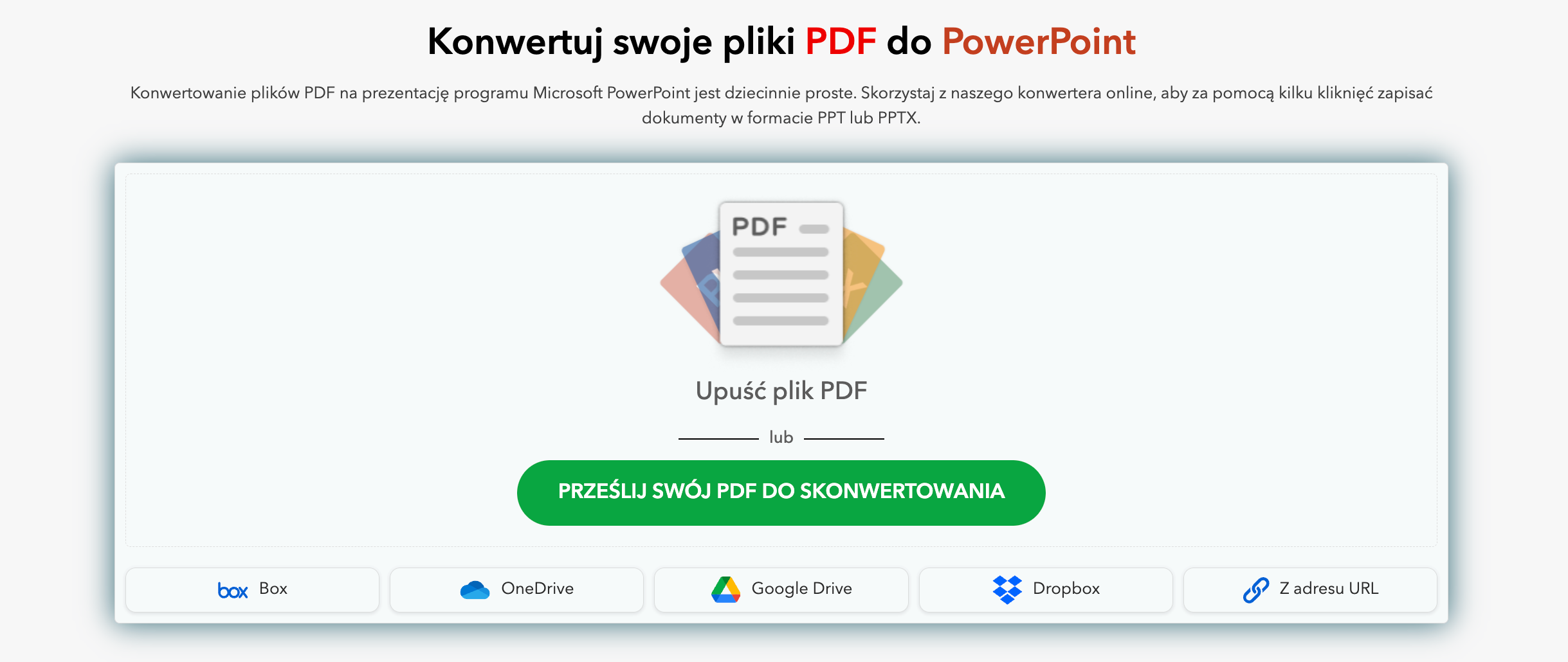 Jak przekonwertować plik PDF na PowerPoint za pomocą PDFSmart? | PDFSmart