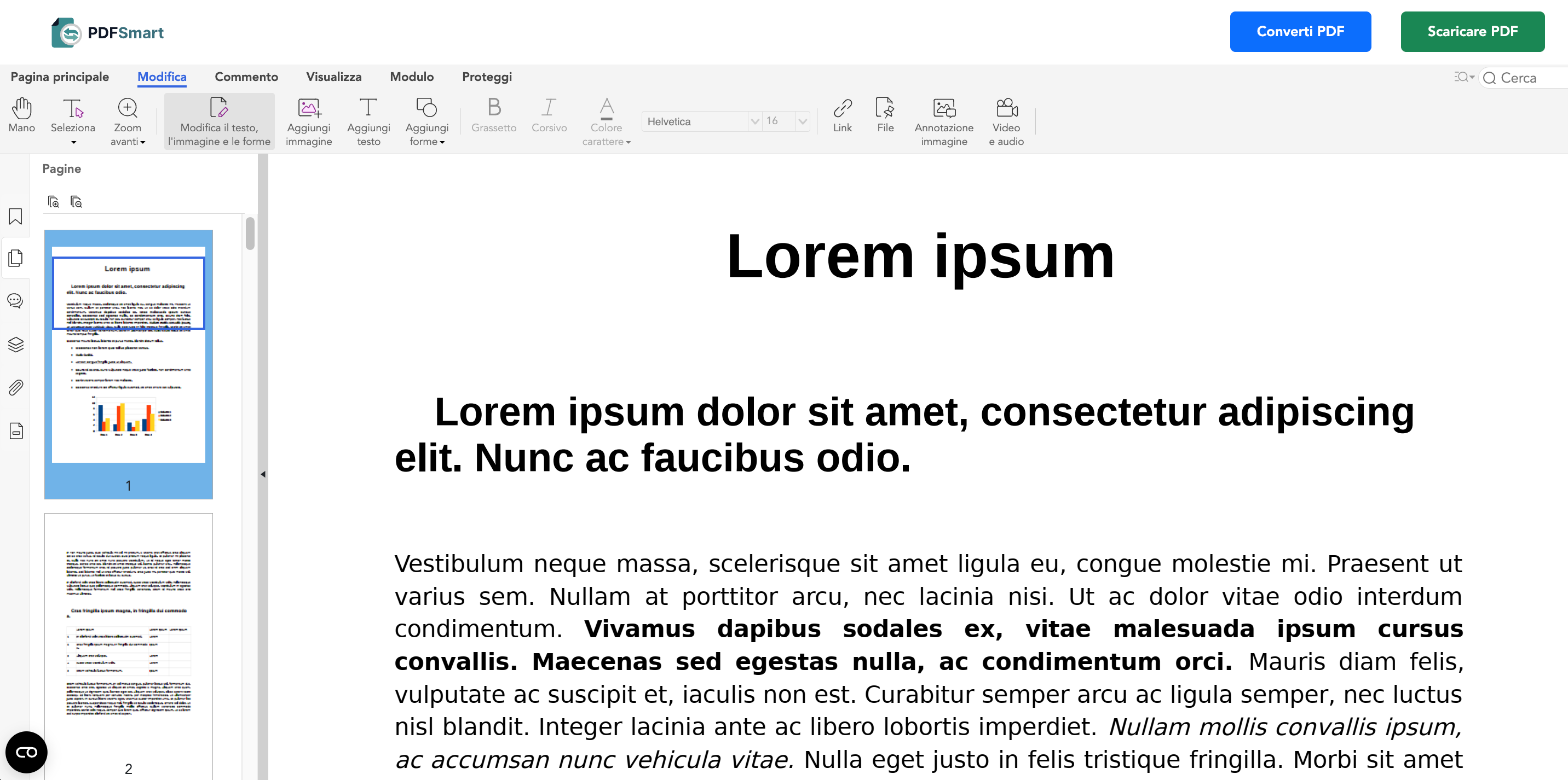 Come posso modificare facilmente un PDF online con PDFSmart? | PDFSmart