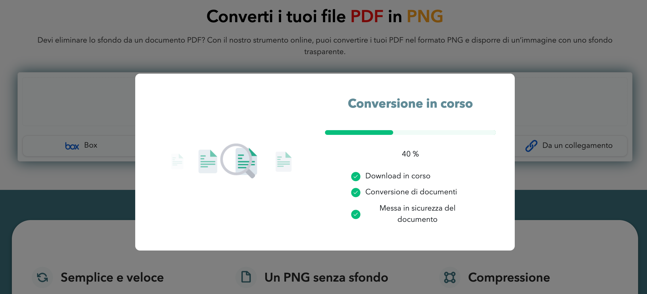Come si converte un PDF in PNG con PDFSmart? | PDFSmart