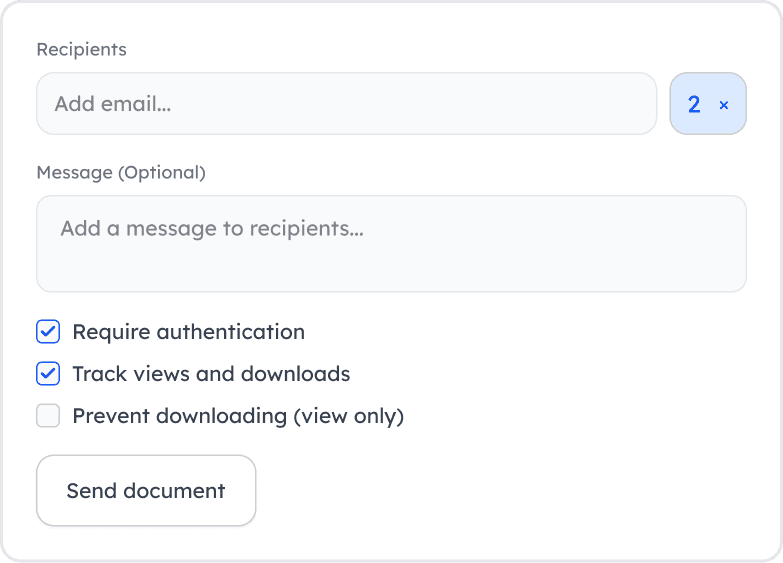 E-Mail-Freigabe